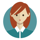 Female avatar graphics